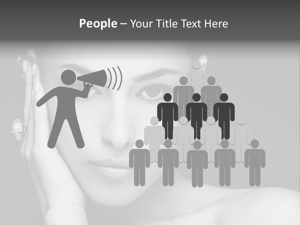 Light Beauty White PowerPoint Template