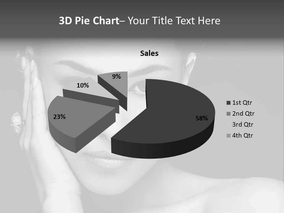 Light Beauty White PowerPoint Template