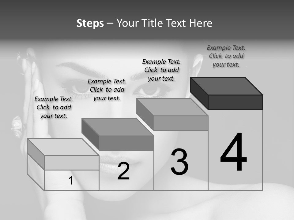 Light Beauty White PowerPoint Template