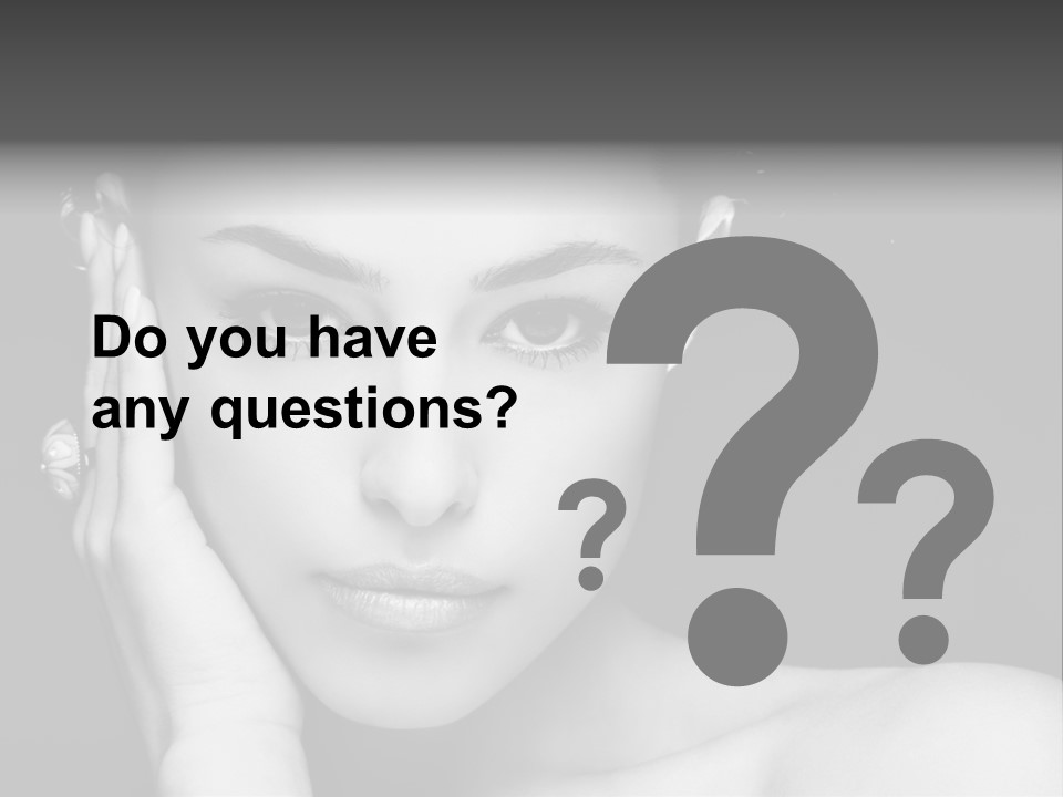 Light Beauty White PowerPoint Template