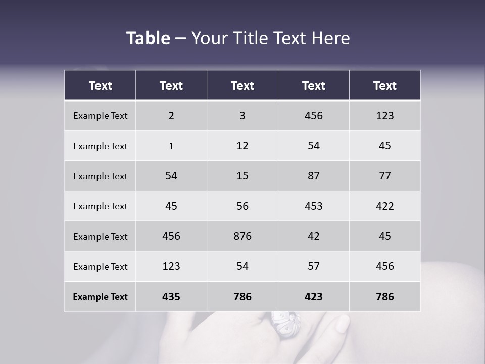 Close Up Beauty Dark PowerPoint Template