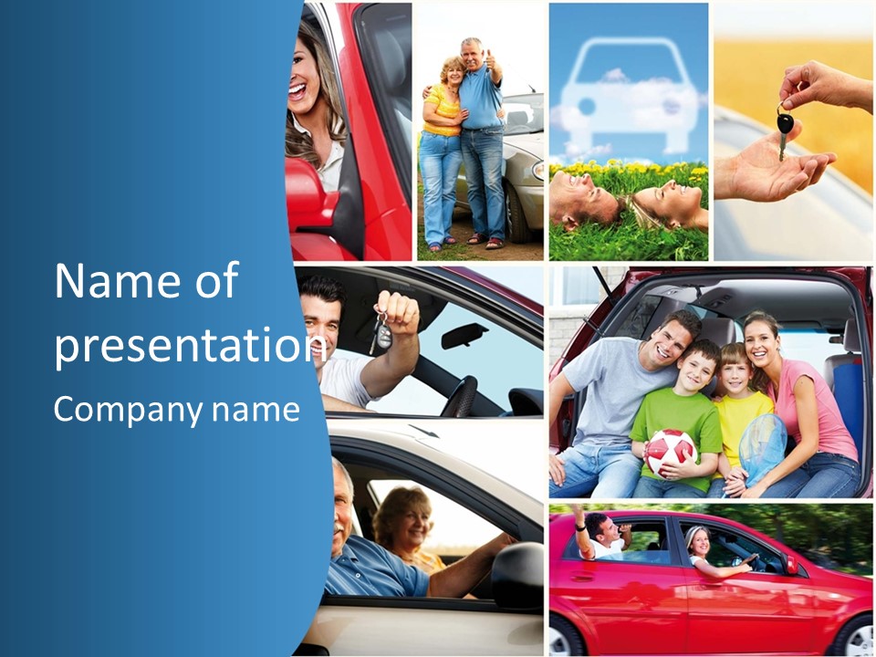 Happy Motor Auto PowerPoint Template