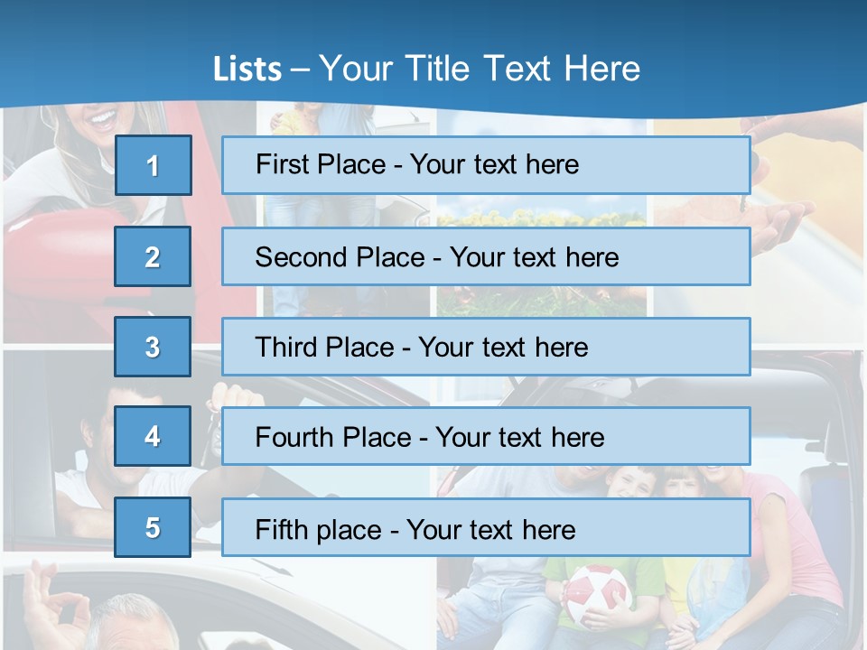 Happy Motor Auto PowerPoint Template