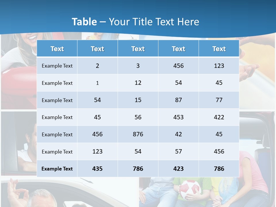 Happy Motor Auto PowerPoint Template