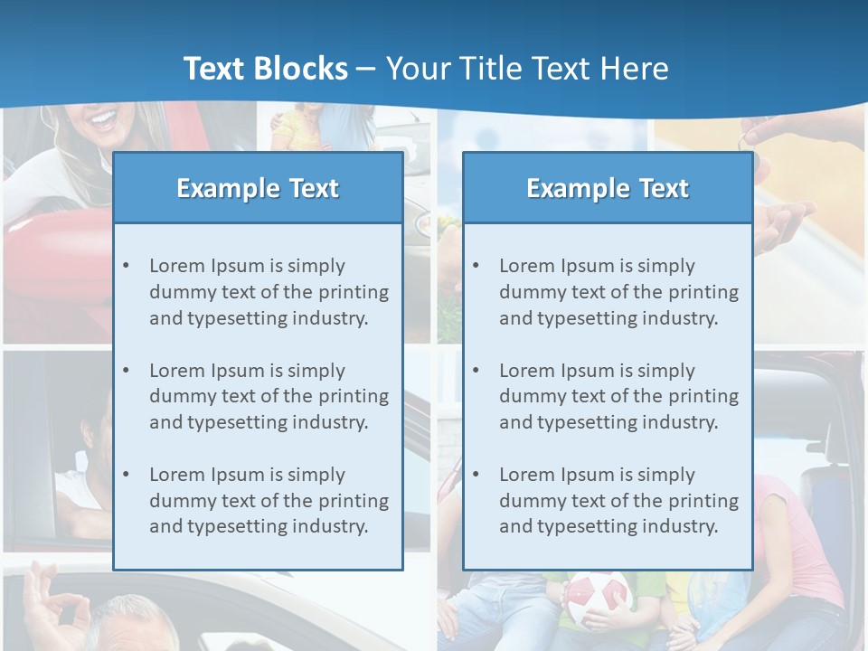 Happy Motor Auto PowerPoint Template