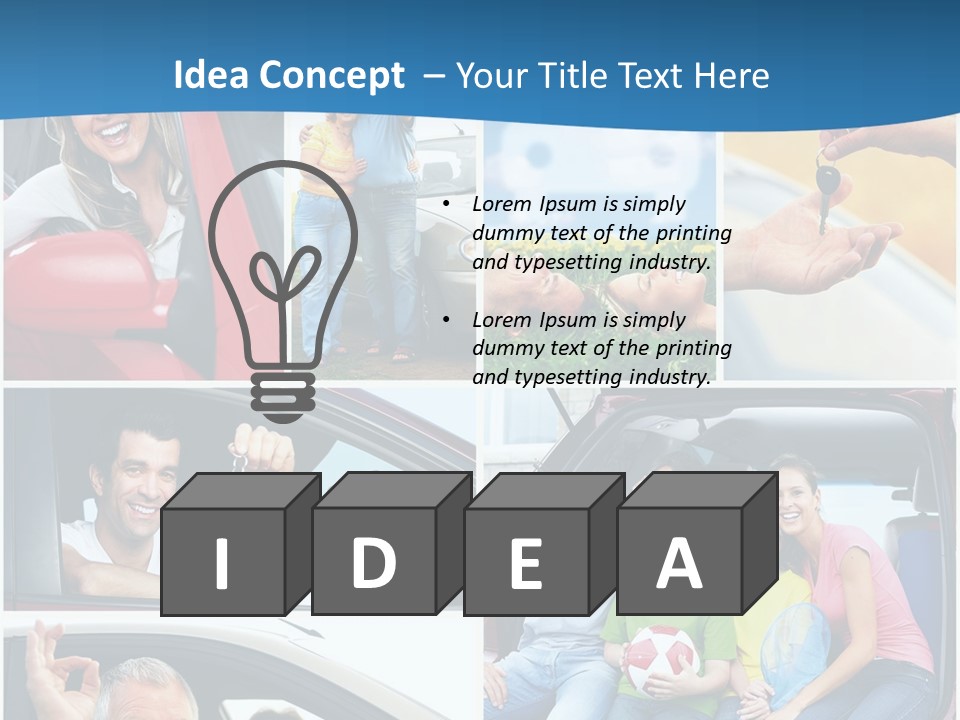 Happy Motor Auto PowerPoint Template