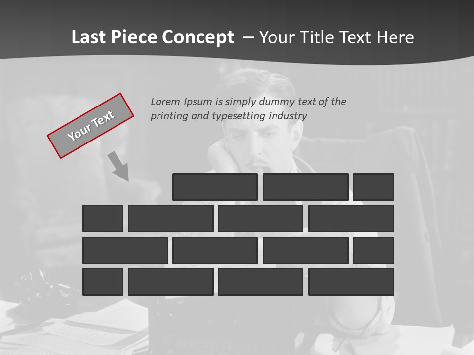 Retro Vertical Creative PowerPoint Template