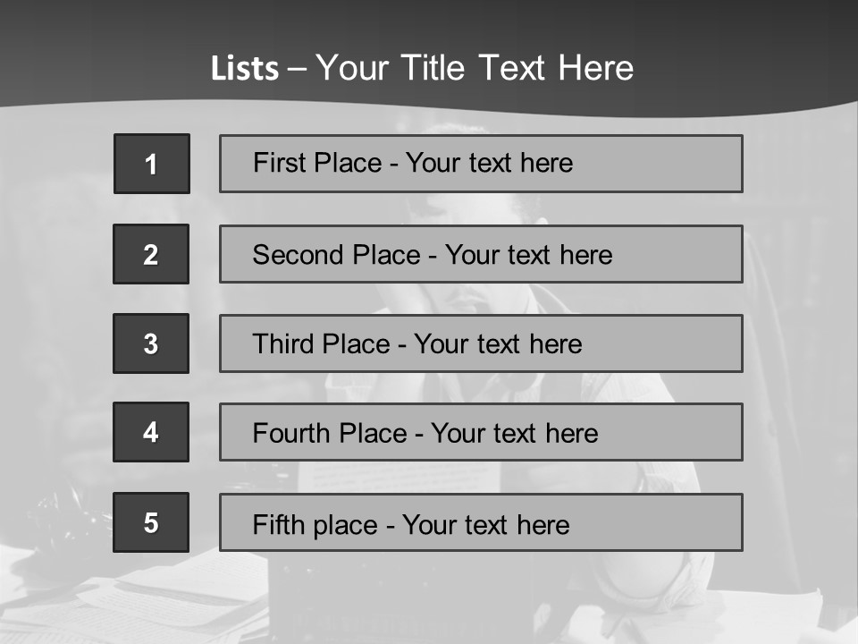 Retro Vertical Creative PowerPoint Template