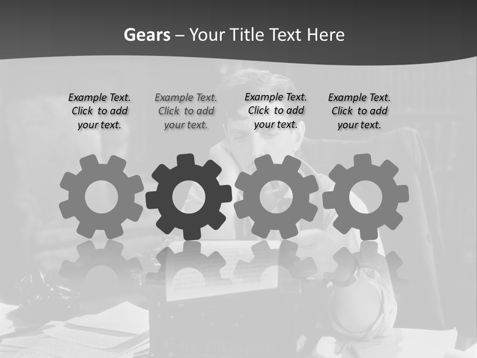 Retro Vertical Creative PowerPoint Template