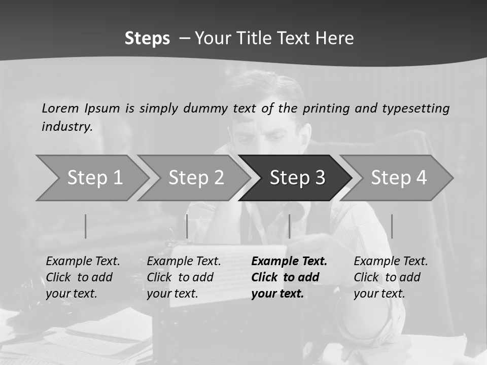 Retro Vertical Creative PowerPoint Template