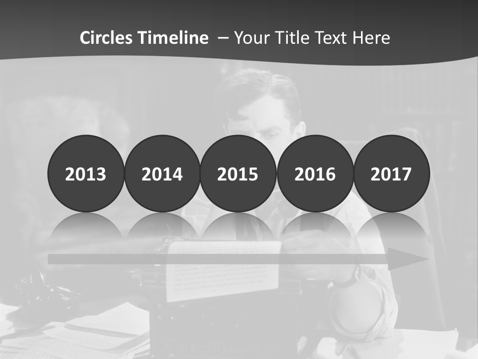 Retro Vertical Creative PowerPoint Template