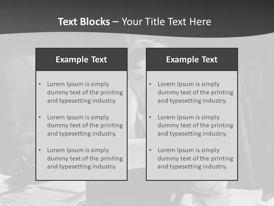 Retro Vertical Creative PowerPoint Template