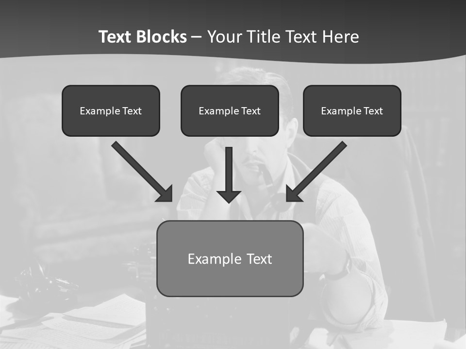 Retro Vertical Creative PowerPoint Template