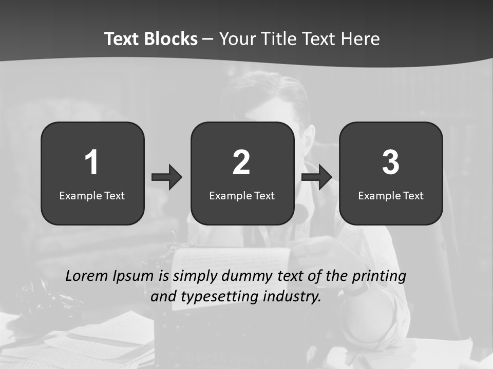 Retro Vertical Creative PowerPoint Template