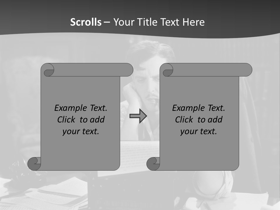 Retro Vertical Creative PowerPoint Template