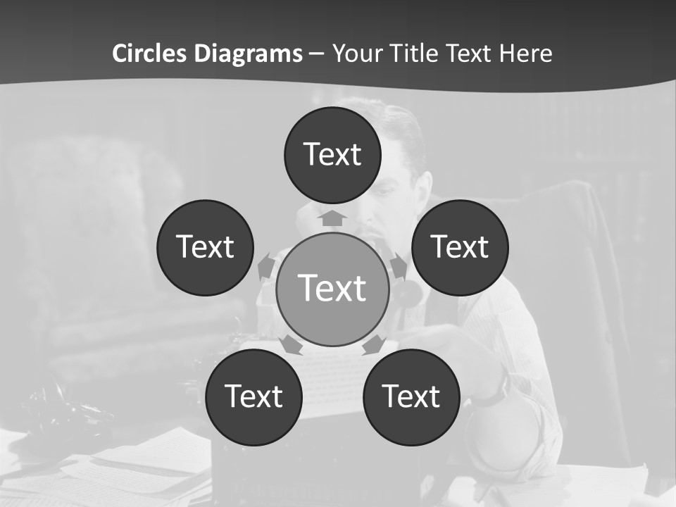 Retro Vertical Creative PowerPoint Template