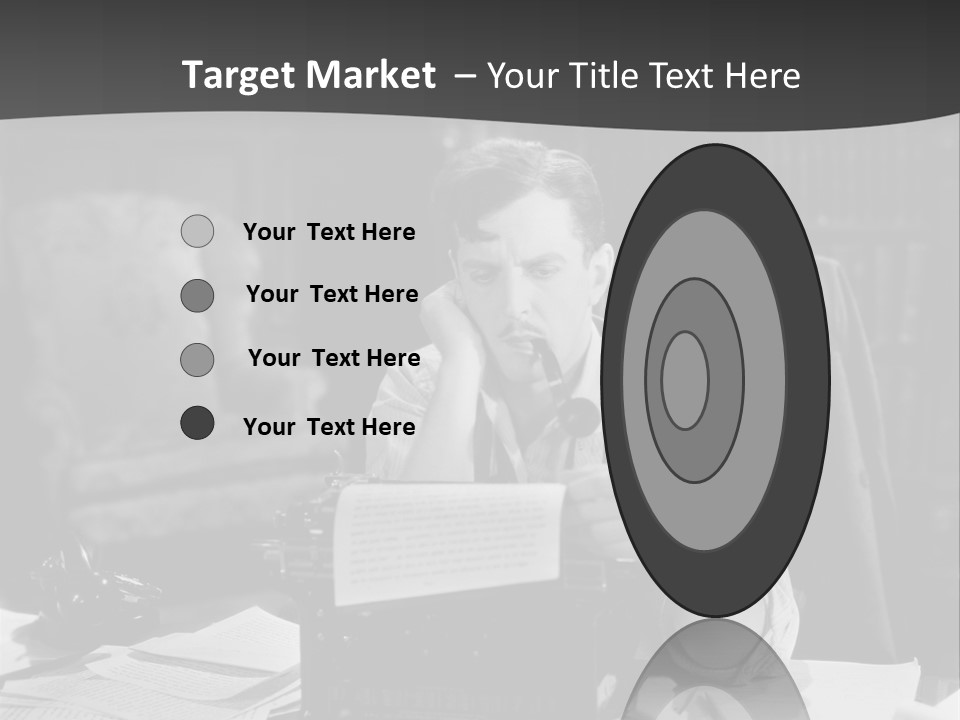 Retro Vertical Creative PowerPoint Template