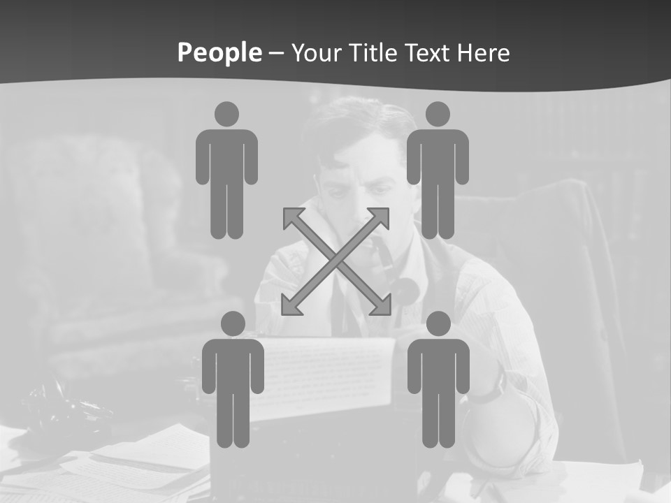 Retro Vertical Creative PowerPoint Template