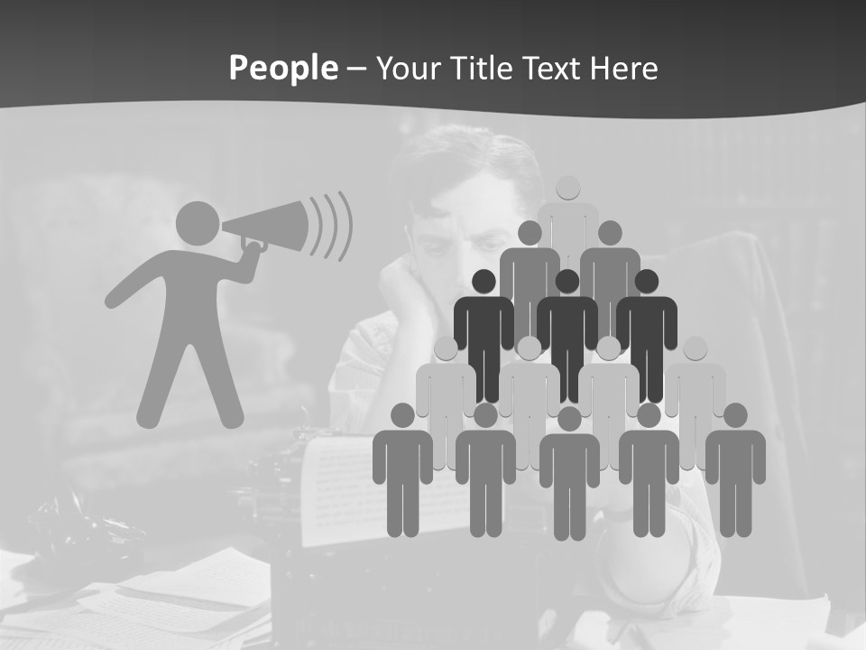 Retro Vertical Creative PowerPoint Template