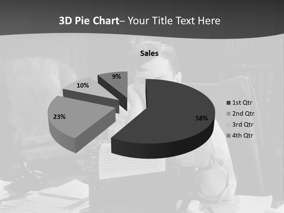 Retro Vertical Creative PowerPoint Template