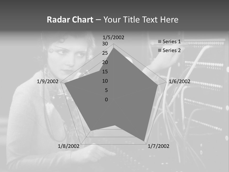 Connect Horizontal Telecommunication PowerPoint Template