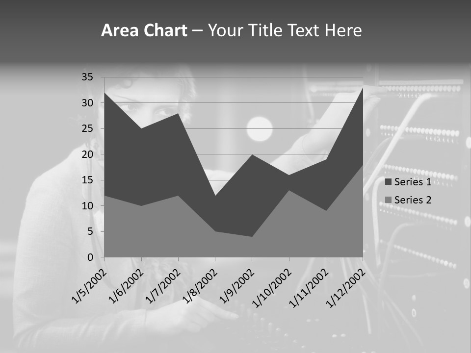 Connect Horizontal Telecommunication PowerPoint Template