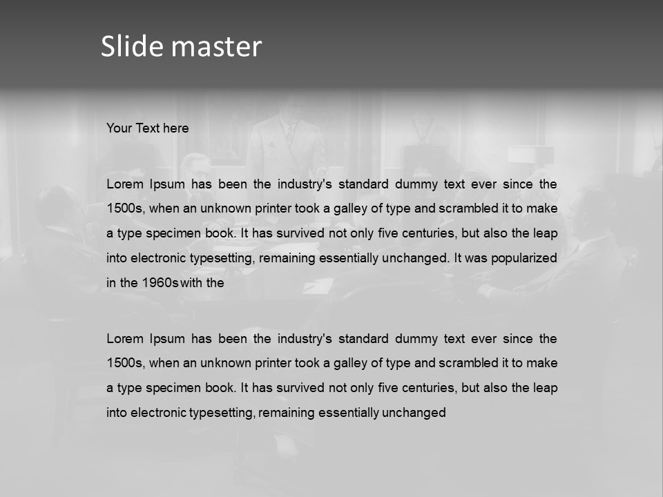 Communication Historical Executive PowerPoint Template