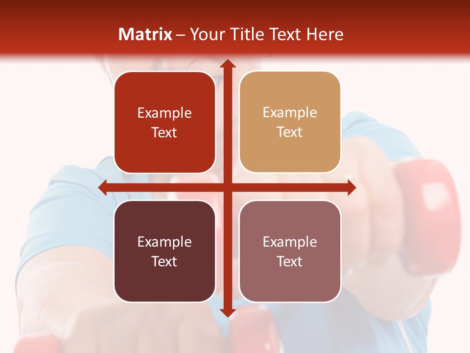 Active Exercise Smiling PowerPoint Template