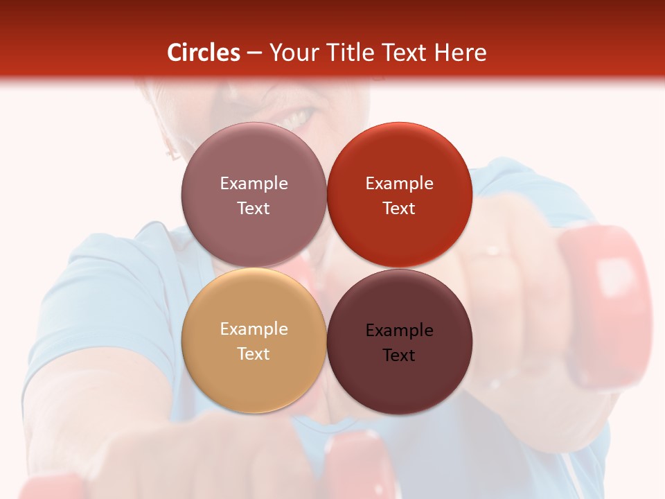 Active Exercise Smiling PowerPoint Template