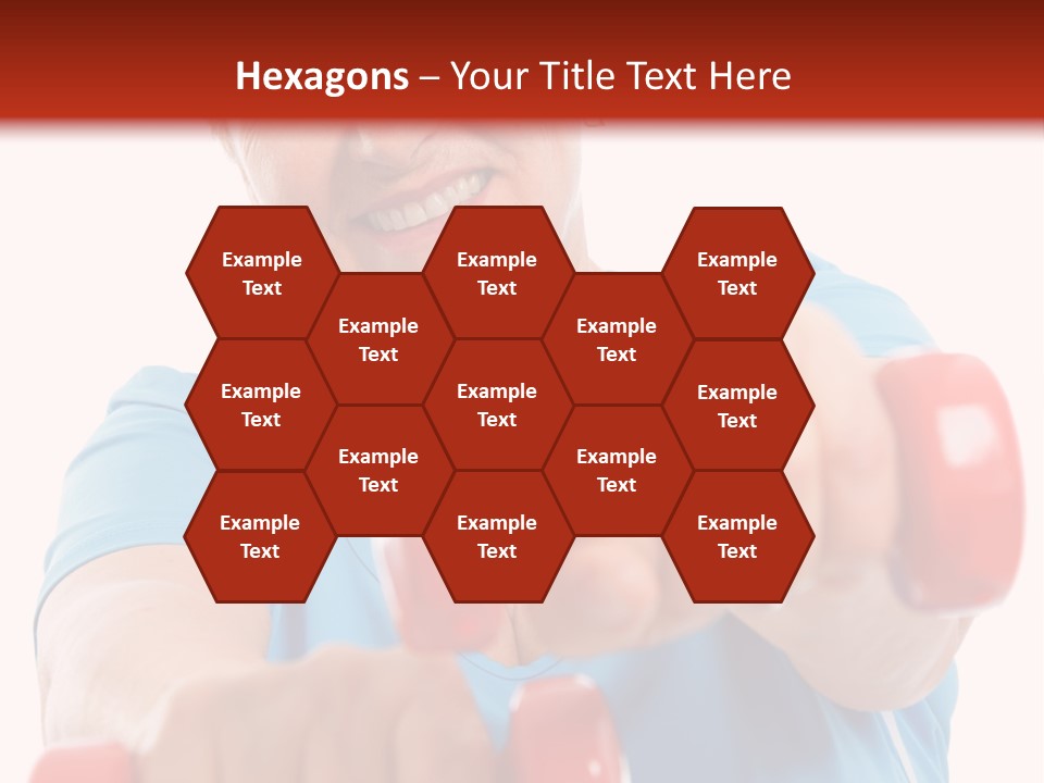 Active Exercise Smiling PowerPoint Template