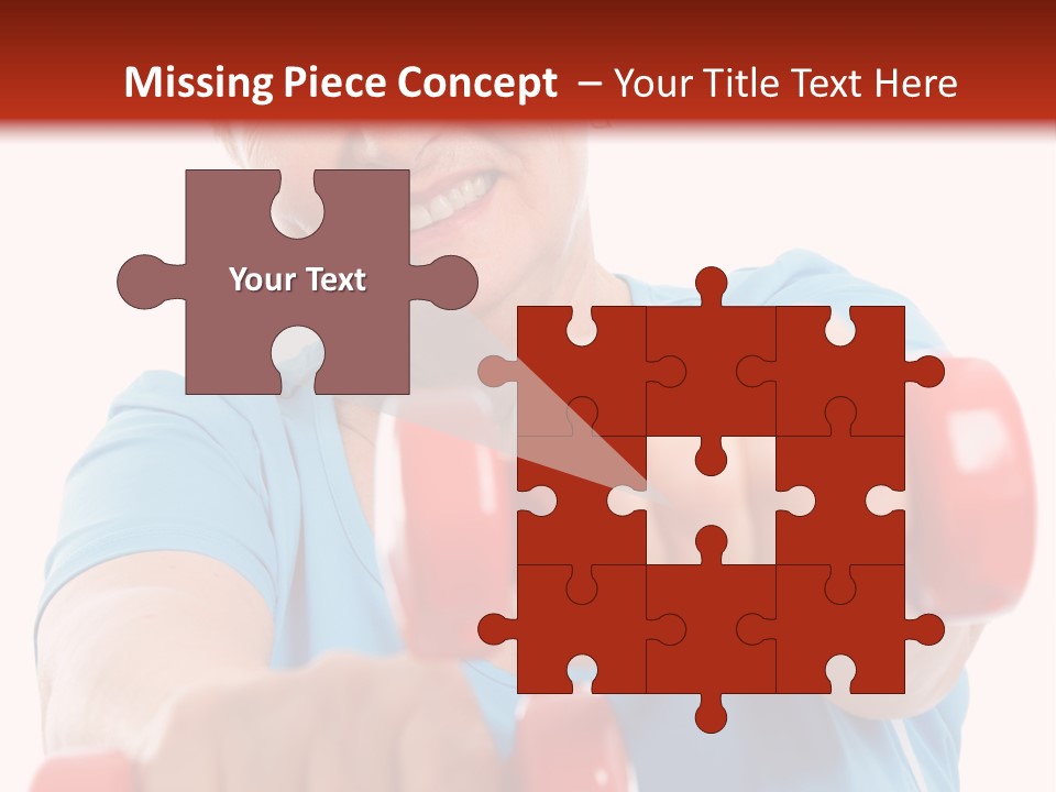 Active Exercise Smiling PowerPoint Template