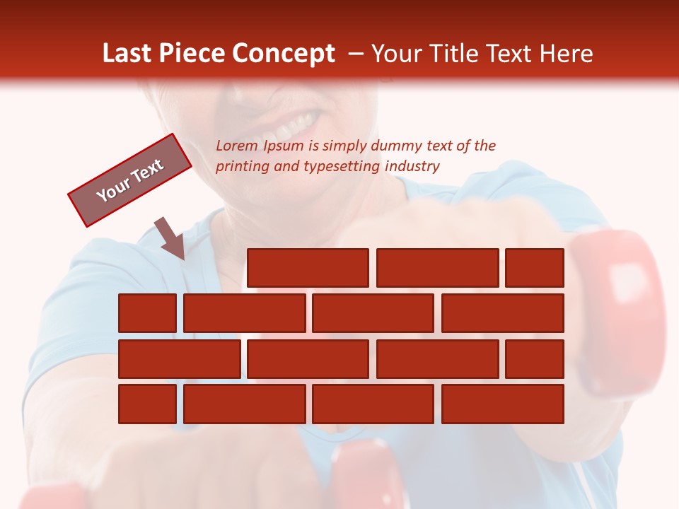 Active Exercise Smiling PowerPoint Template