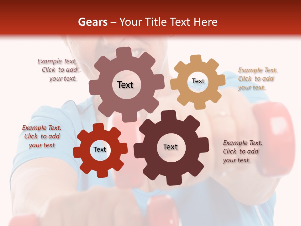 Active Exercise Smiling PowerPoint Template