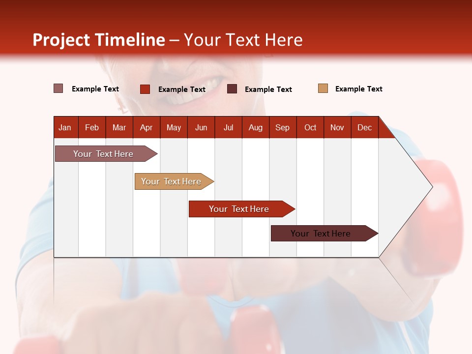 Active Exercise Smiling PowerPoint Template