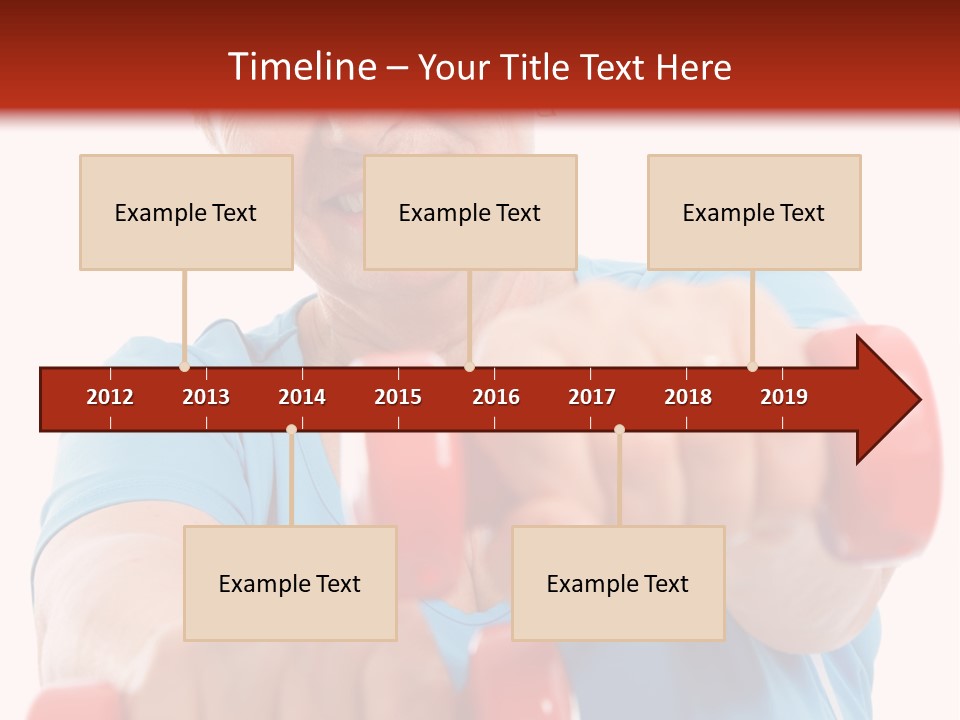 Active Exercise Smiling PowerPoint Template
