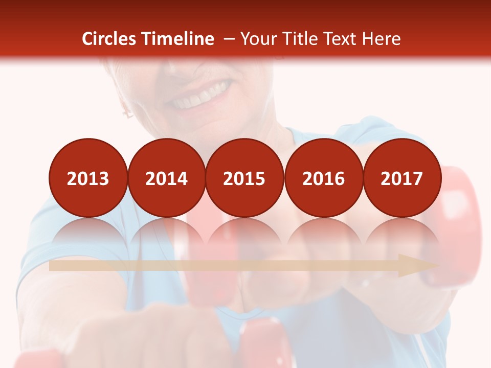 Active Exercise Smiling PowerPoint Template