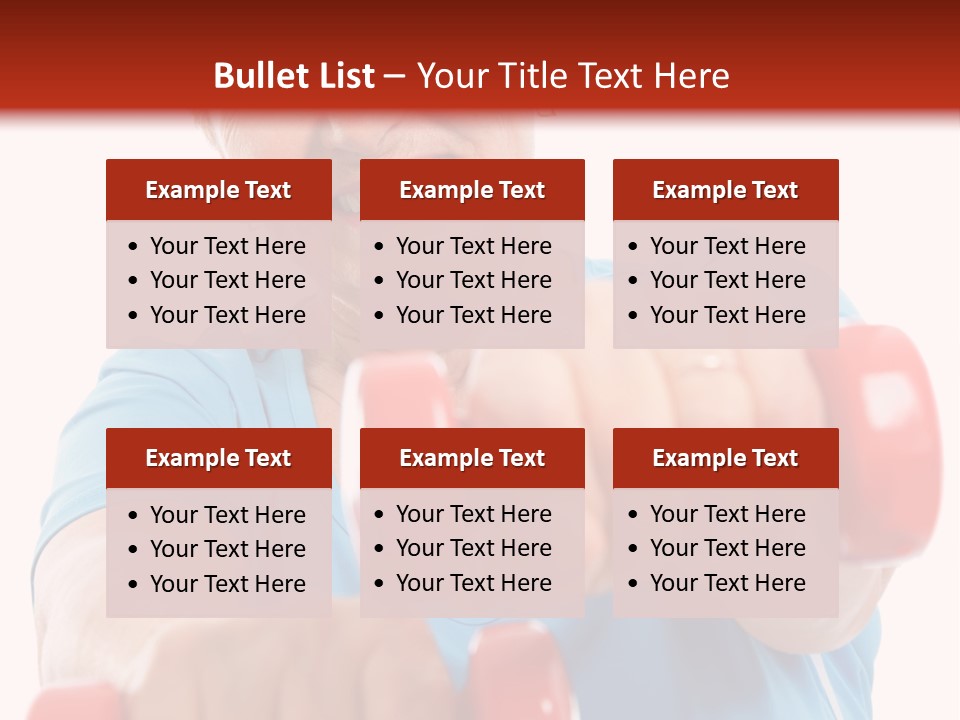 Active Exercise Smiling PowerPoint Template