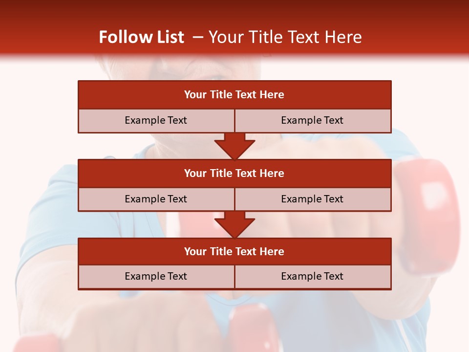 Active Exercise Smiling PowerPoint Template