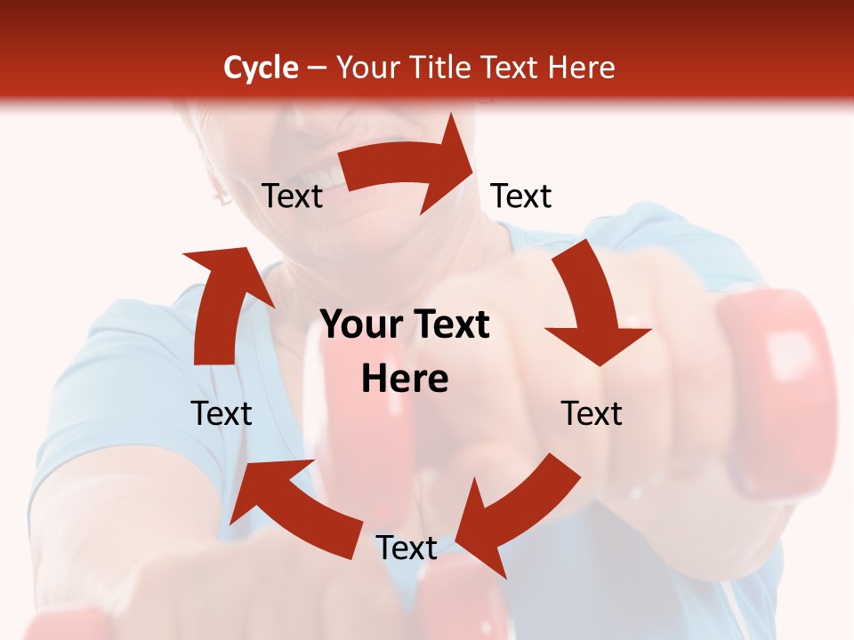 Active Exercise Smiling PowerPoint Template