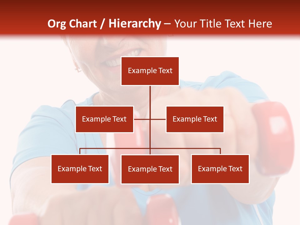 Active Exercise Smiling PowerPoint Template