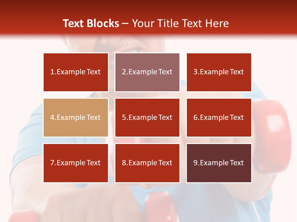 Active Exercise Smiling PowerPoint Template