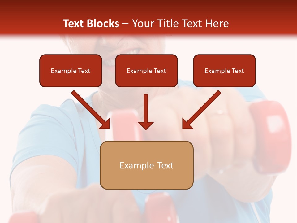Active Exercise Smiling PowerPoint Template