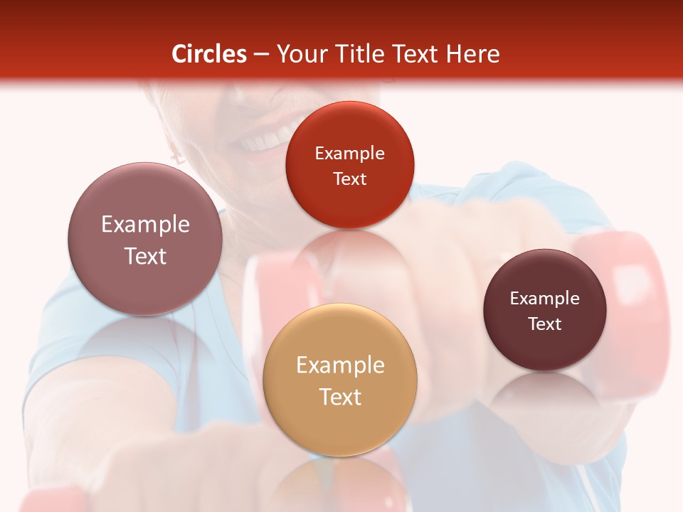 Active Exercise Smiling PowerPoint Template