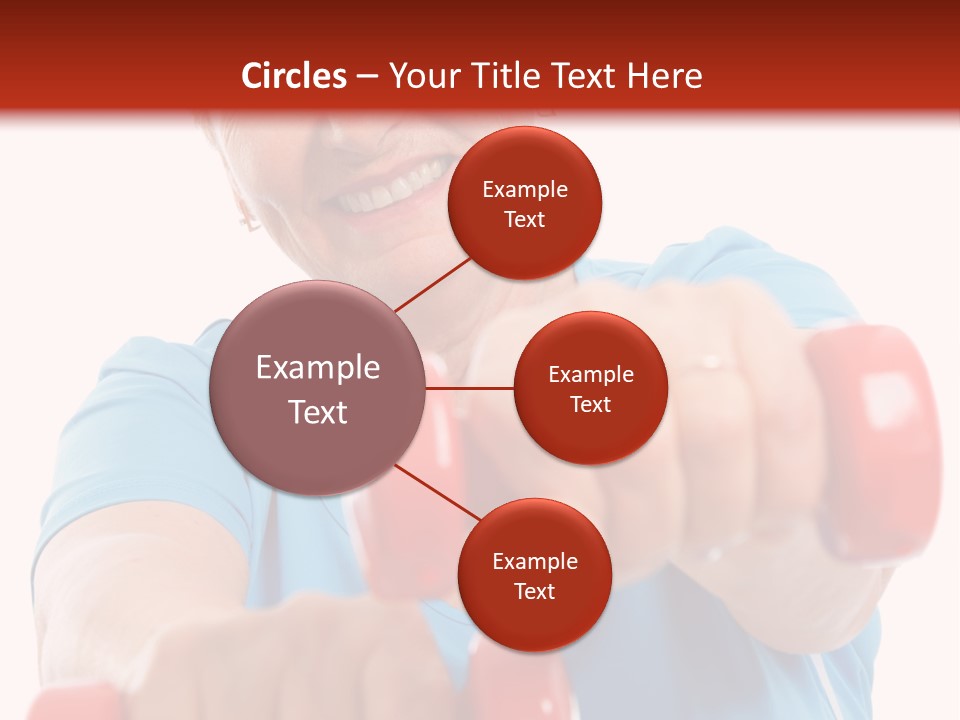 Active Exercise Smiling PowerPoint Template