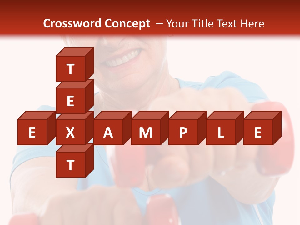 Active Exercise Smiling PowerPoint Template