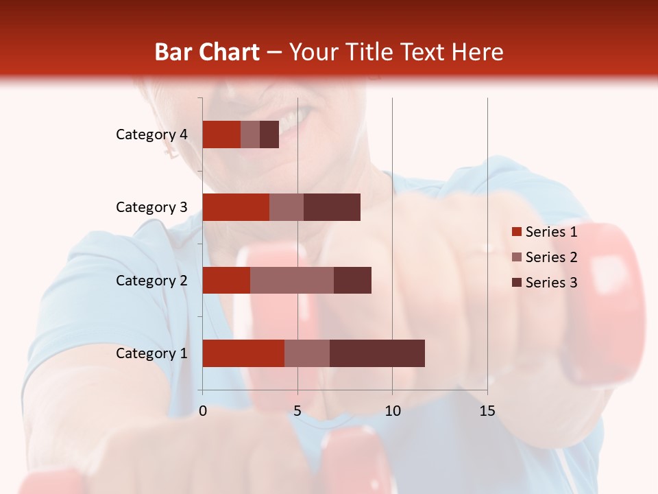Active Exercise Smiling PowerPoint Template