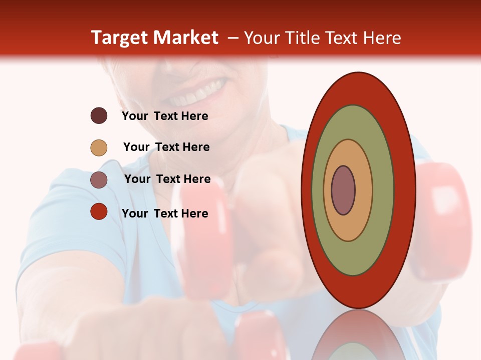 Active Exercise Smiling PowerPoint Template