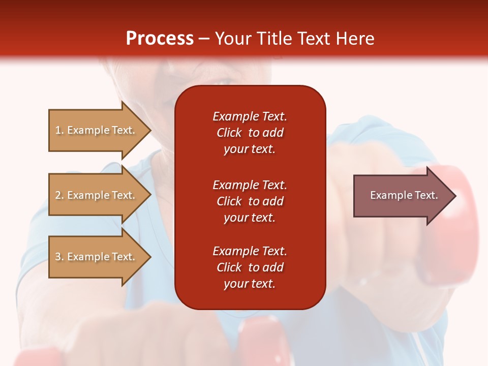 Active Exercise Smiling PowerPoint Template