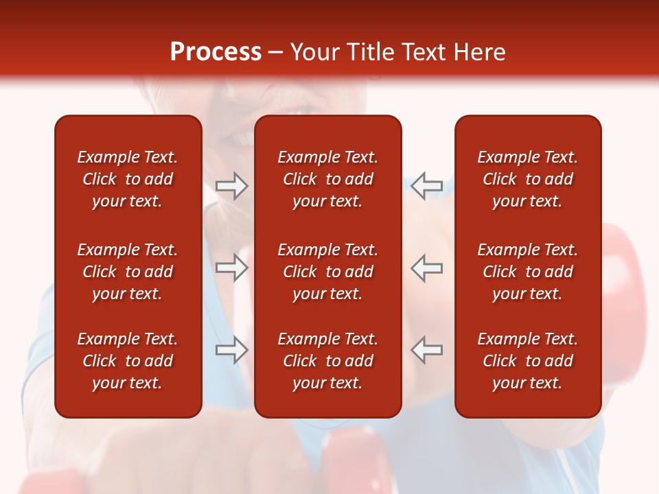 Active Exercise Smiling PowerPoint Template