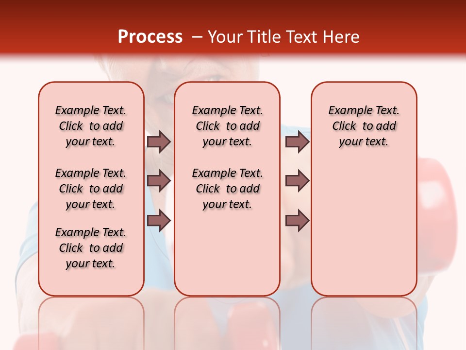 Active Exercise Smiling PowerPoint Template